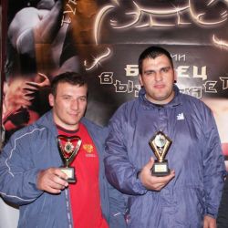 Oleg Baroev and Alan Bibilov  winners of the tournament Wrestler Challenges