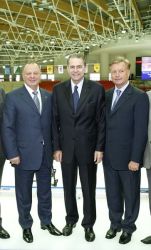 Boris Skrynnik, Jacque Rogge, Leonid Tyagatchev